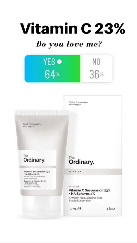 The Ordinary Vitamin C 23% reviews