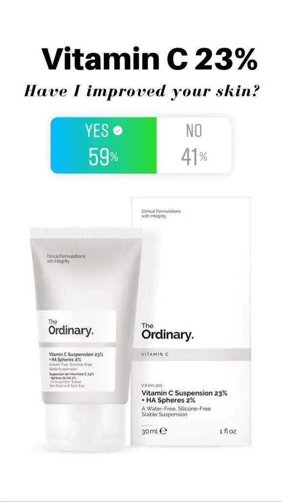 The Ordinary Vitamin C 23% reviews