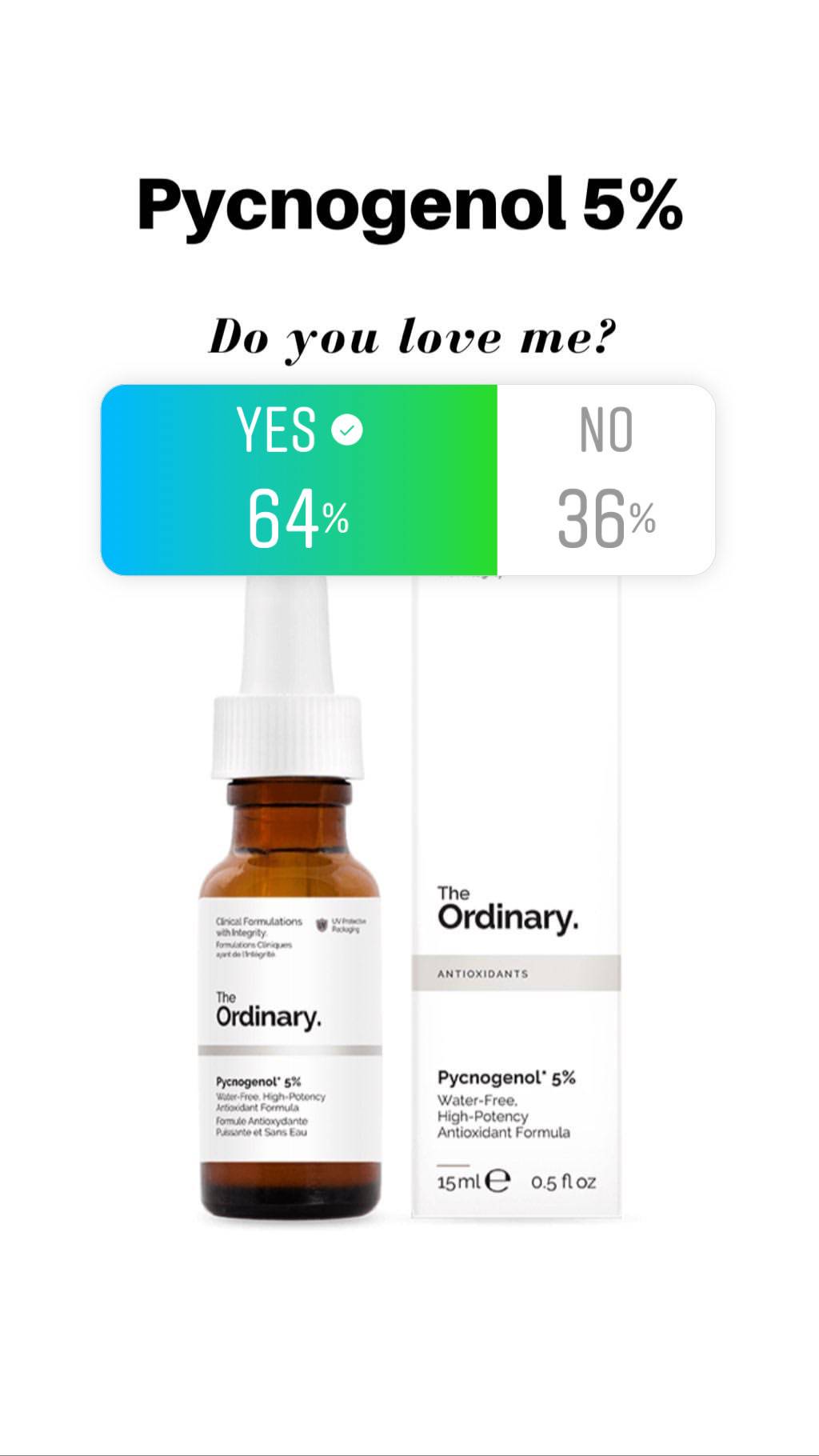 The Ordinary Pycnogenol Reviews 64 LOVE IT
