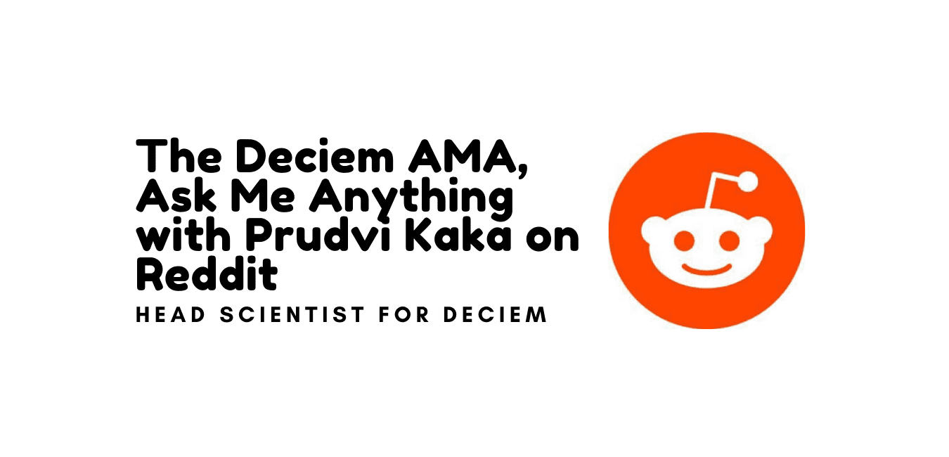 Deciem AMA on Reddit