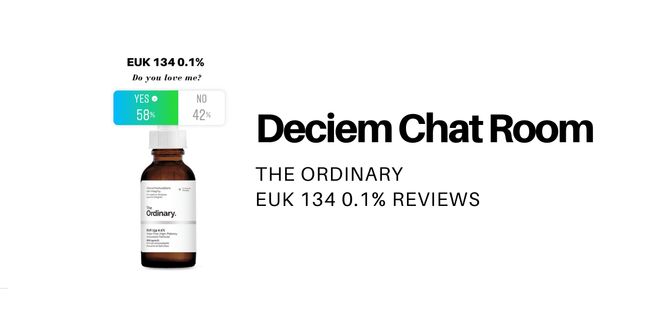 The Ordinary EUK 134 Reviews