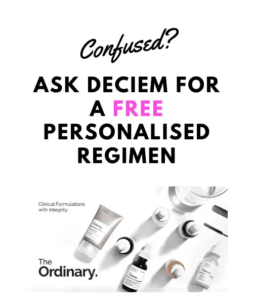 Ask Deciem For A Regimen