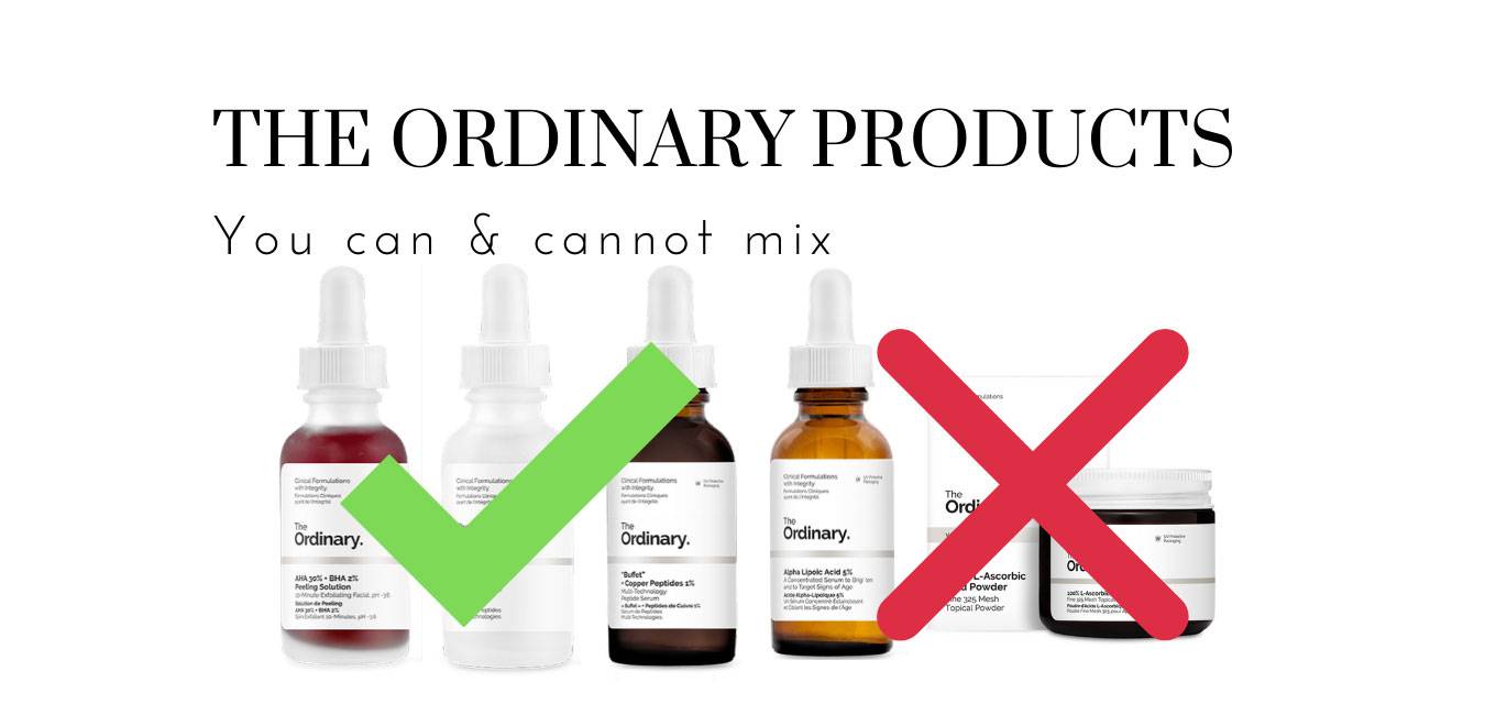 Lover og forskrifter Hvor Nervesammenbrud The Ordinary Products You Can & Cannot Mix | An Easy Guide