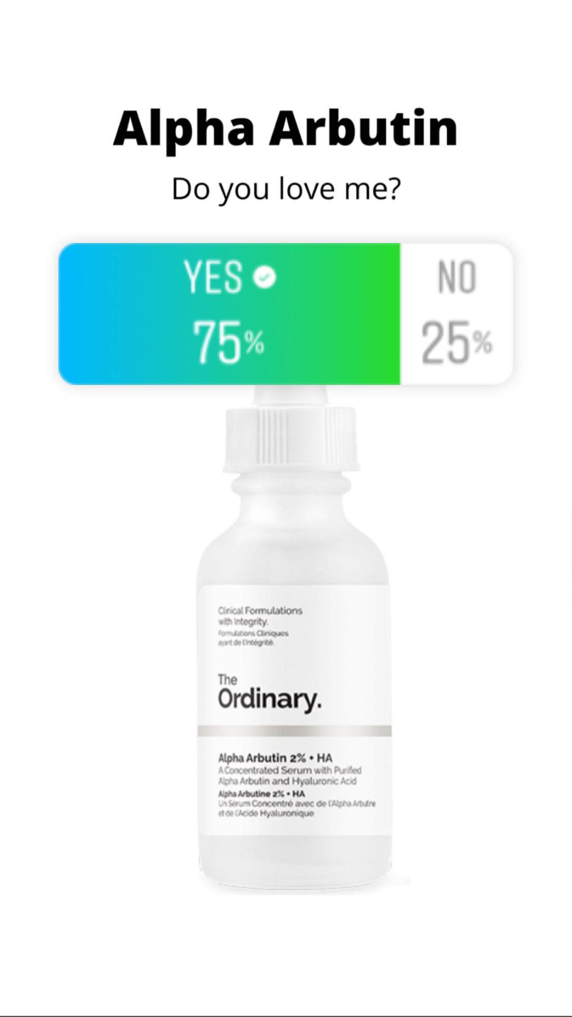 The Ordinary Alpha Arbutin Reviews & FAQ's by Deciem Addicts