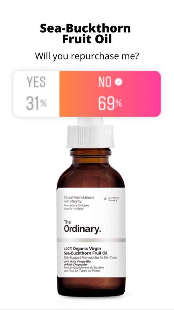 The Ordinary SeaBuckthorn Fruit Oil Reviews