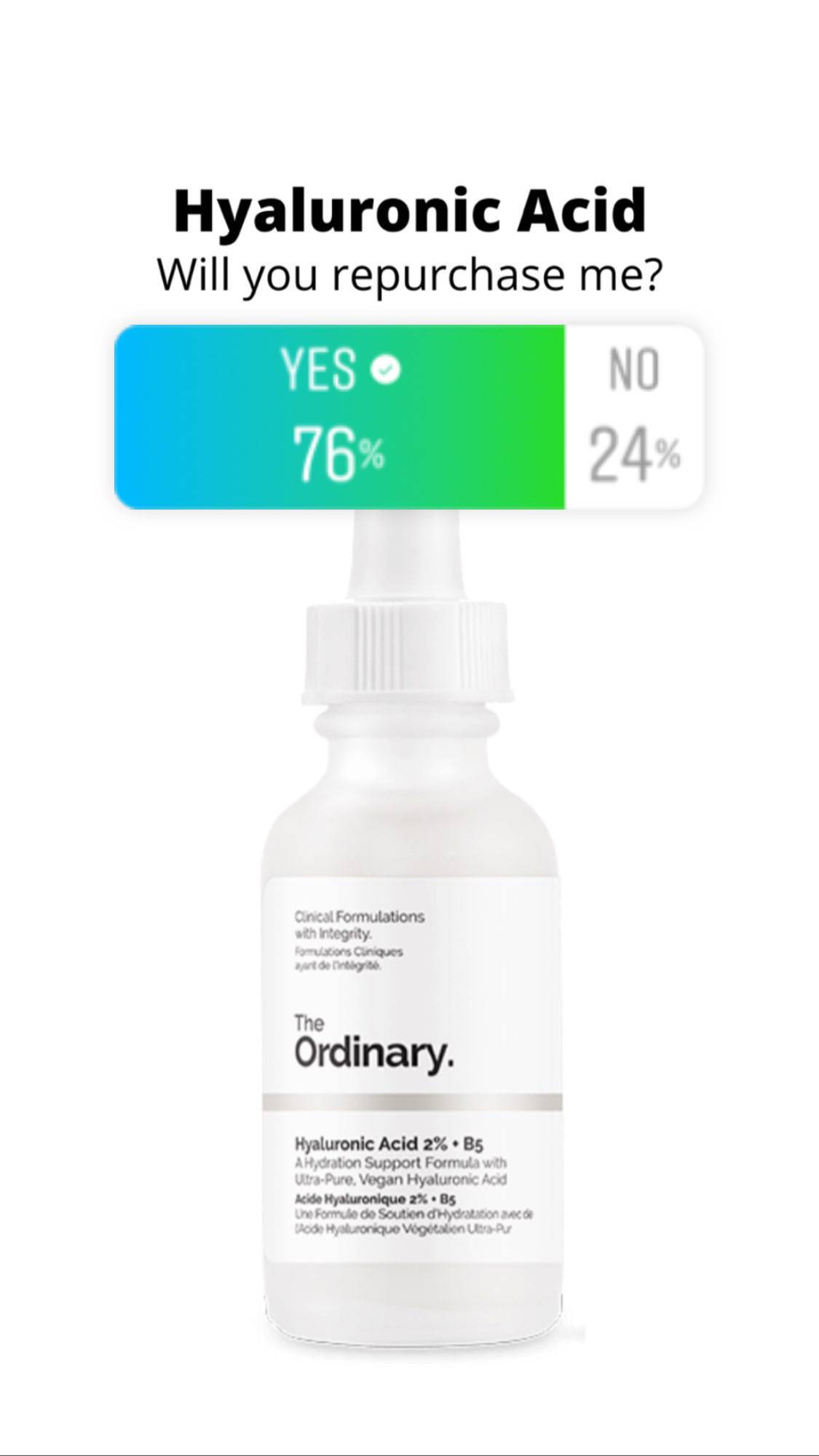 The Ordinary Hyaluronic Acid + B5 & Ceramides New Formula