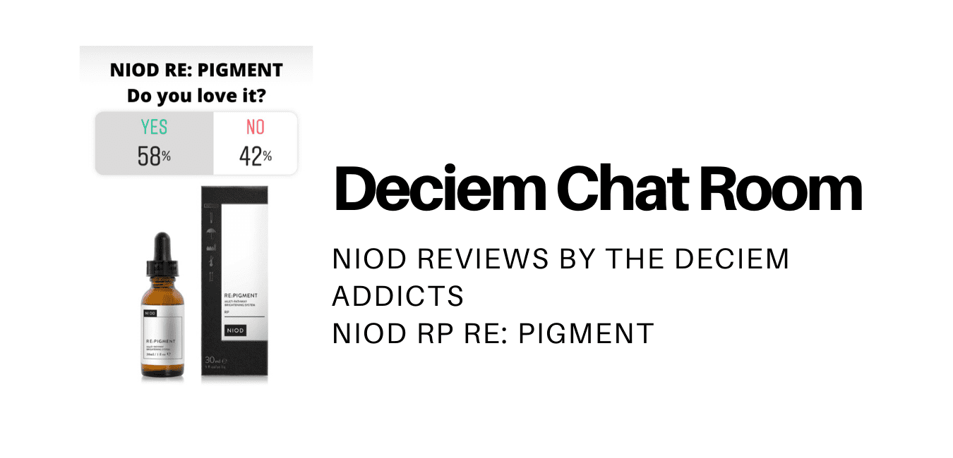 NIOD RP Re Pigment Reviews