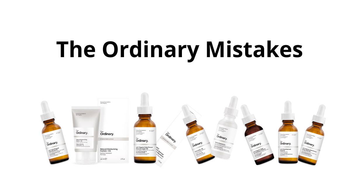 The Ordinary Mistakes