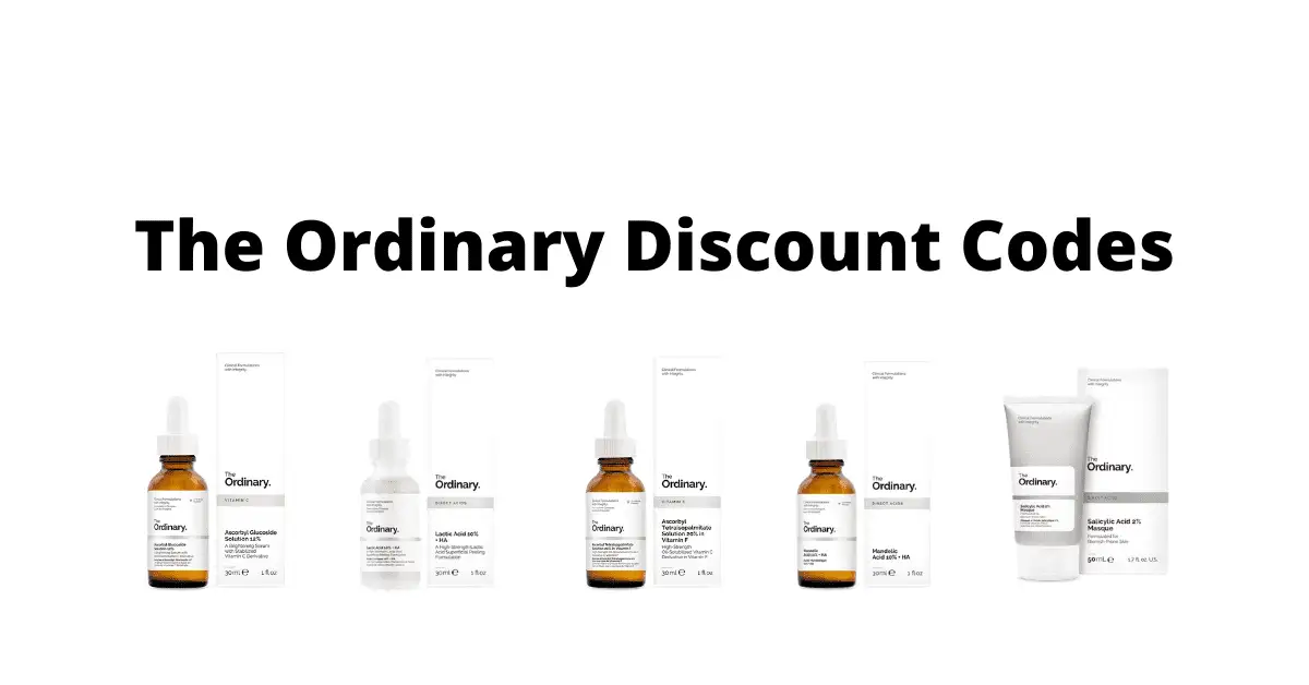 The Ordinary Discount Codes & Promo Codes 20 OFF TODAY