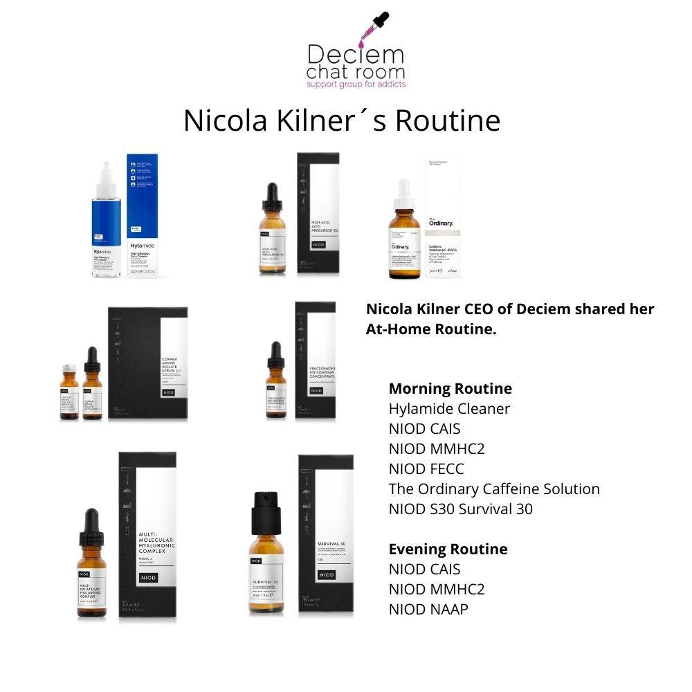 Nicola Kilners Skincare Routine