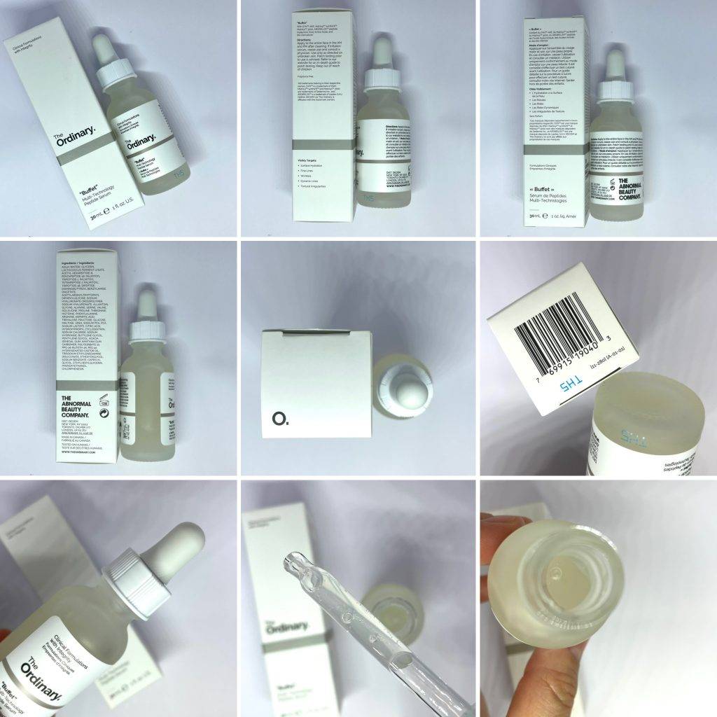 The Ordinary Buffet Authentic Product From Deciem