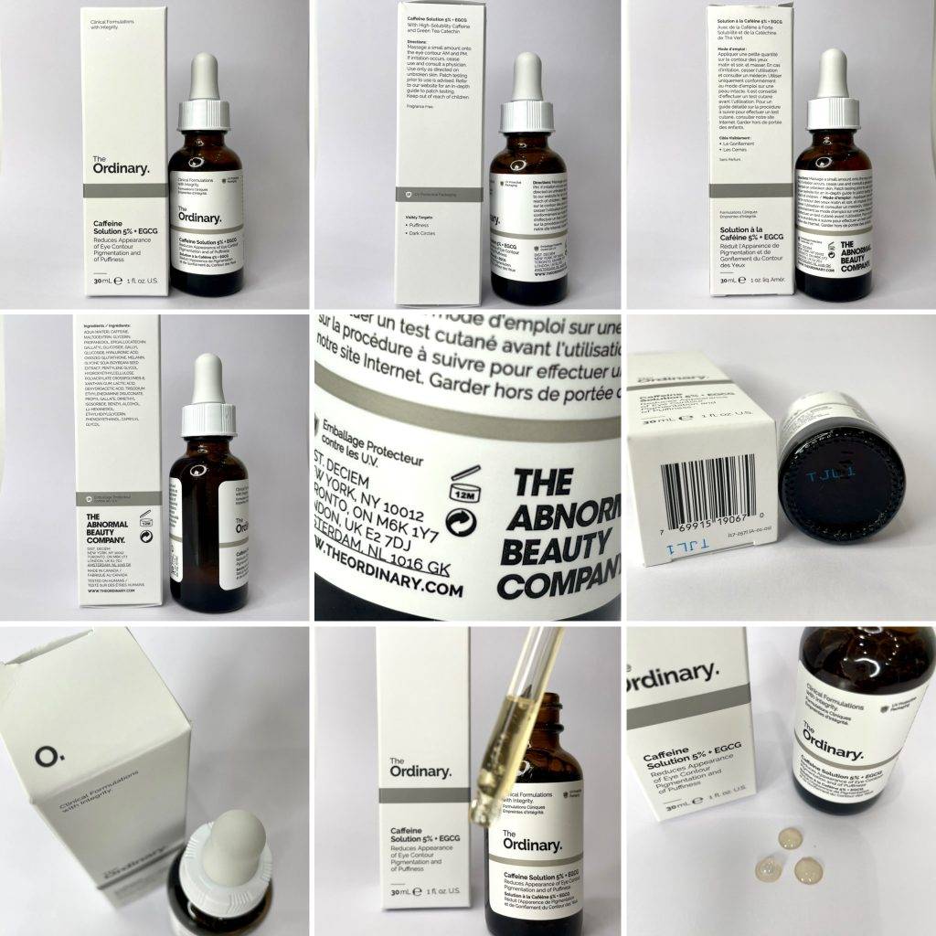 The Ordinary Caffeine Solution Photos