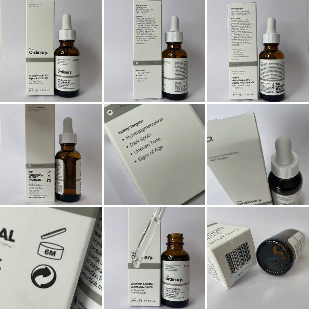 Ascorbic Acid & Alpha Arbutin Original Product