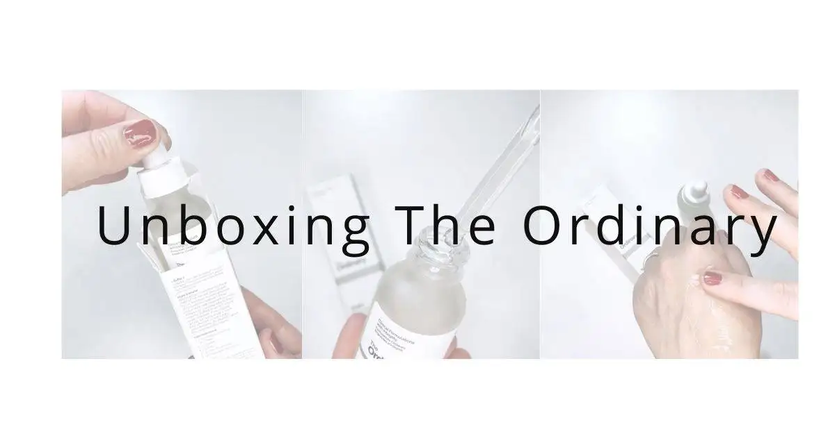 Unboxing The Ordinary