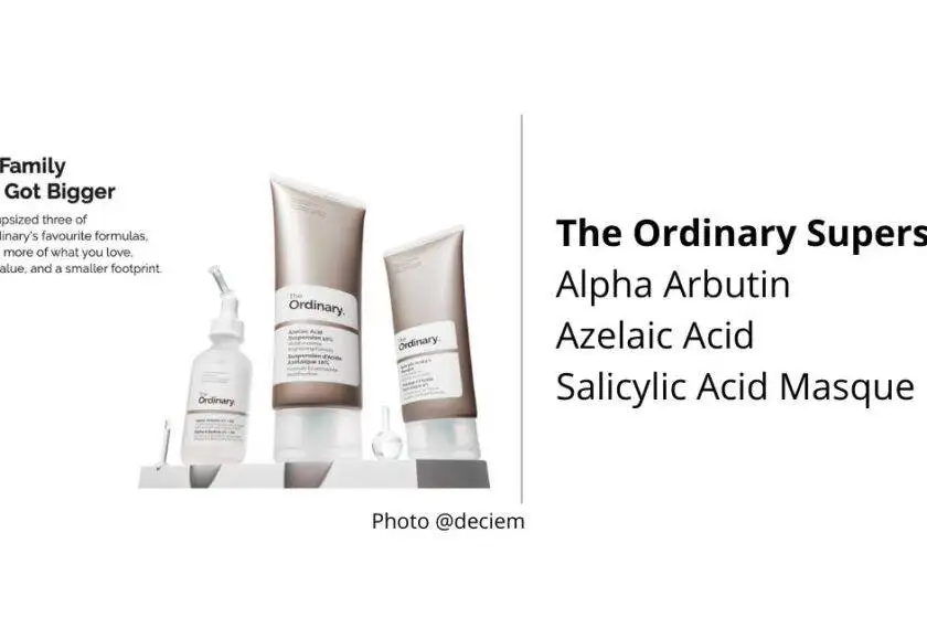 The Ordinary Supersizes