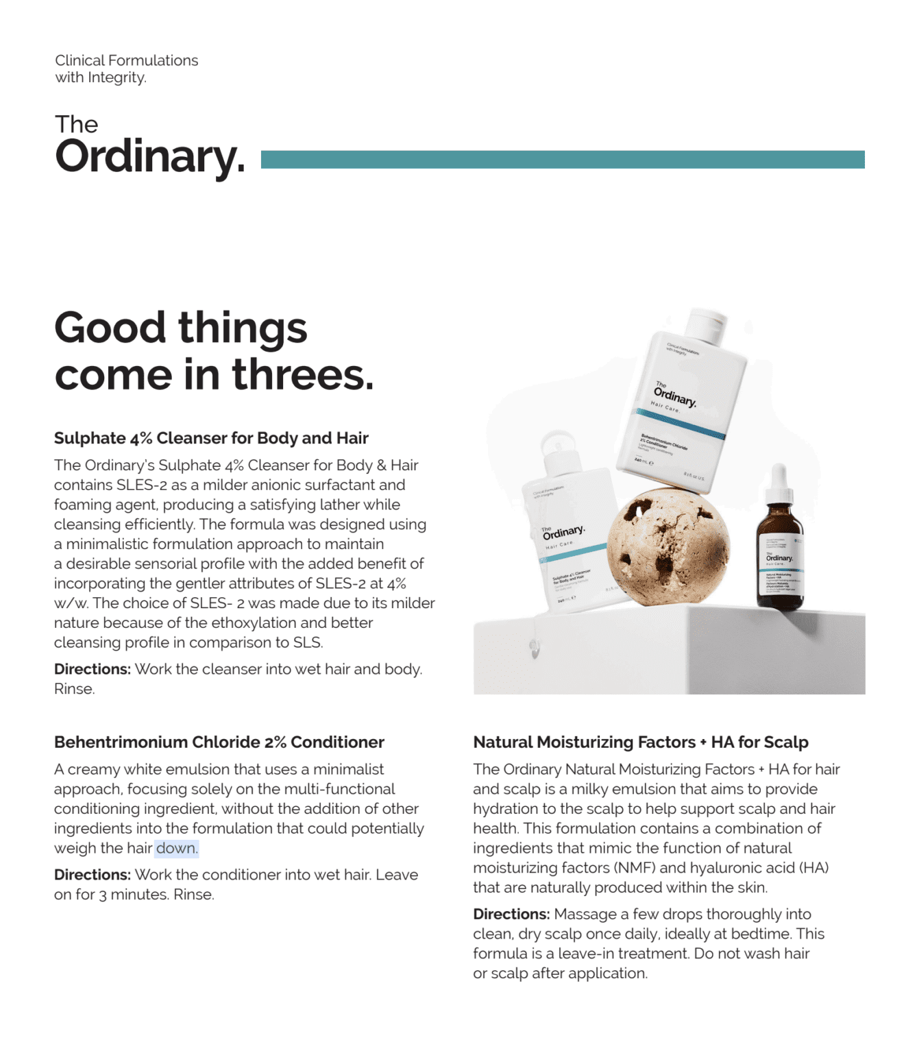 The Ordinary Sulphate Shampoo 4 Cleanser for Body & Hair