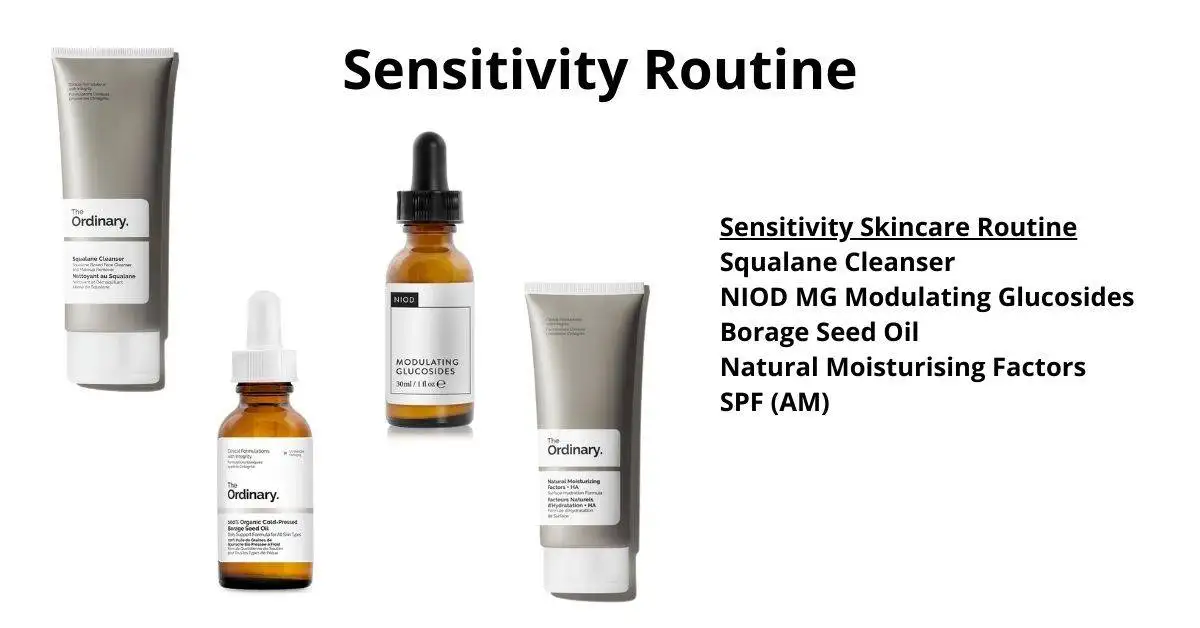 The Ordinary & NIOD Sensitivity Routine