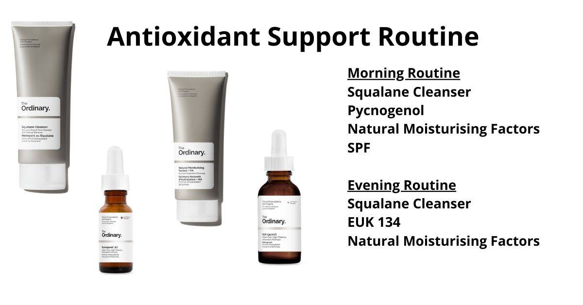 The Ordinary Antioxidant Skincare Routine