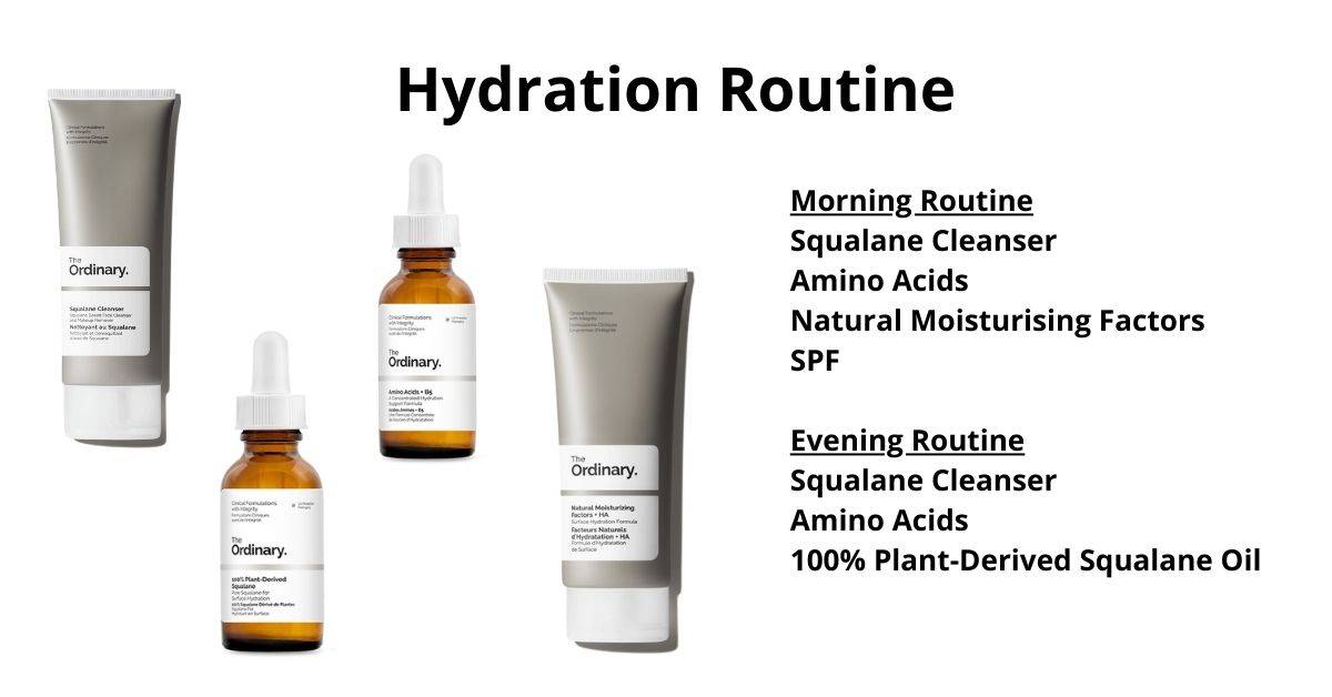 The Ordinary Hydration Routine