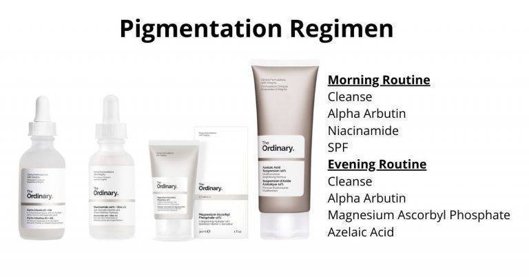 Pigmentation Regimen - The Ordinary Routine For Pigmentation