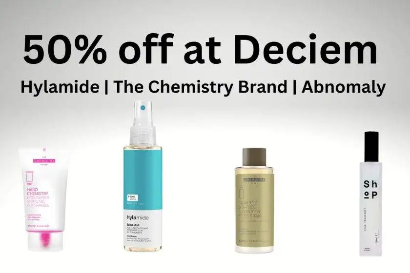 50% off Deciem