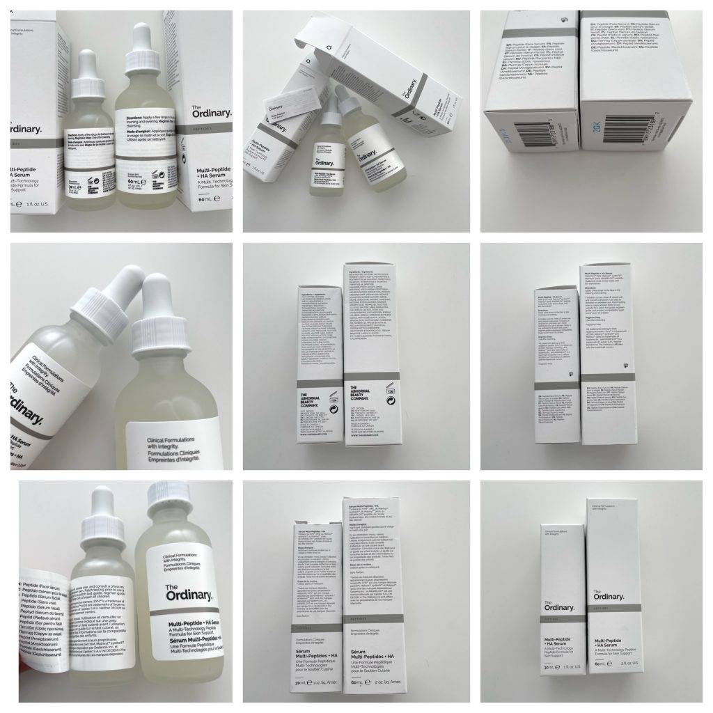 The Ordinary Multi-Peptide Serum  + HA Original