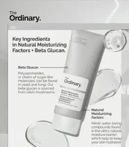 Natural Moisturizing Factors + Beta Glucan