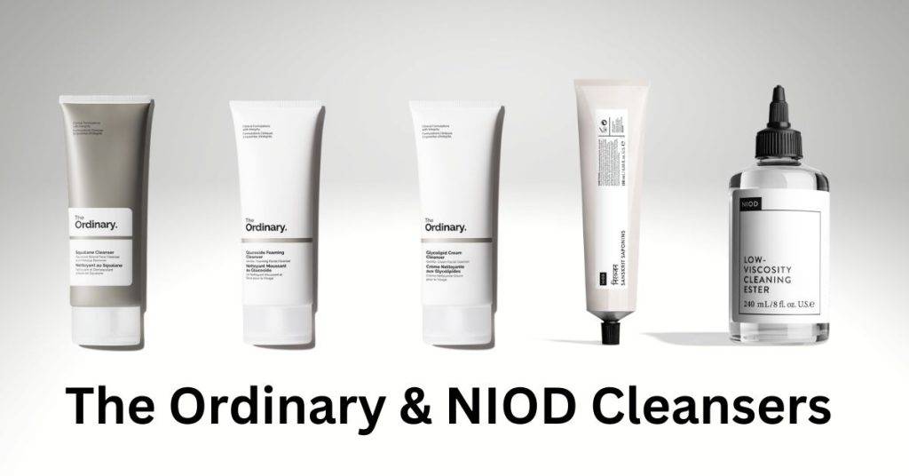 All The Ordinary & NIOD Cleansers
