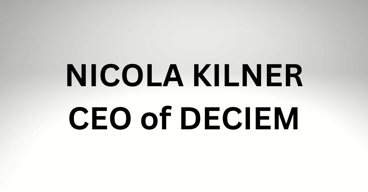 Nicola Kilner CEO of Deciem