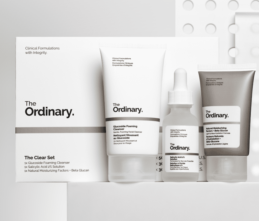 The Ordinary Clear Set