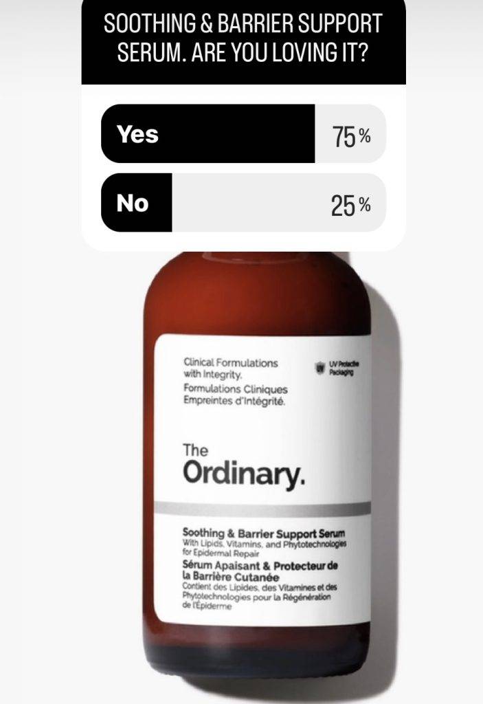 The Ordinary Soothing & Barrier Support Serum Reviews