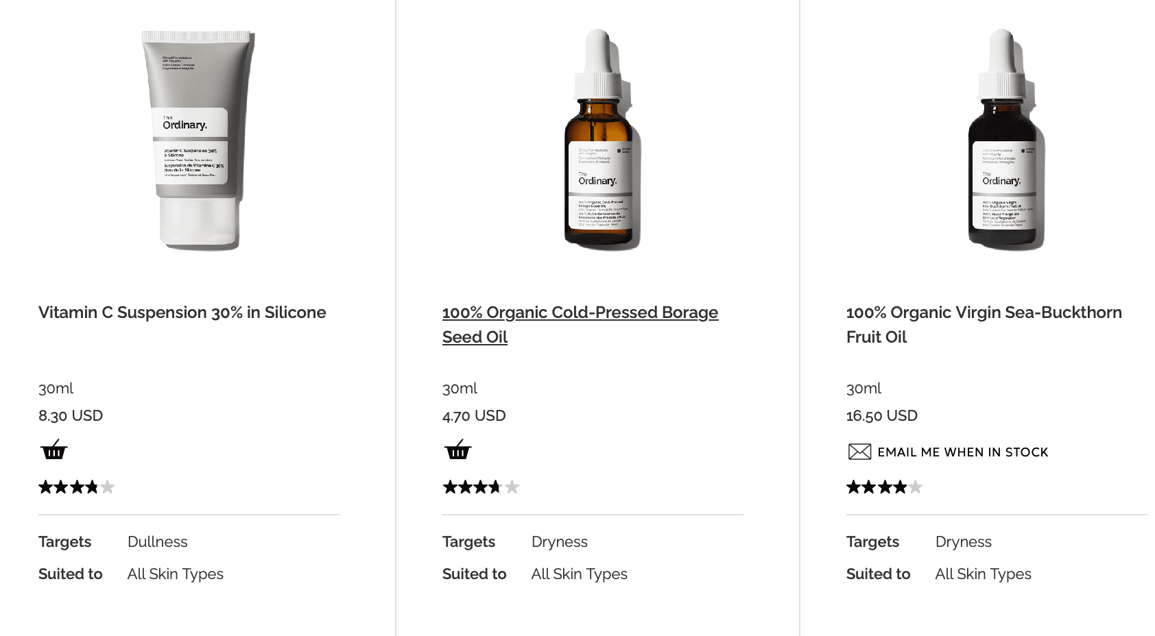 The Ordinary Products Discontinued