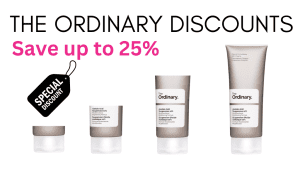 The Ordinary Discounts