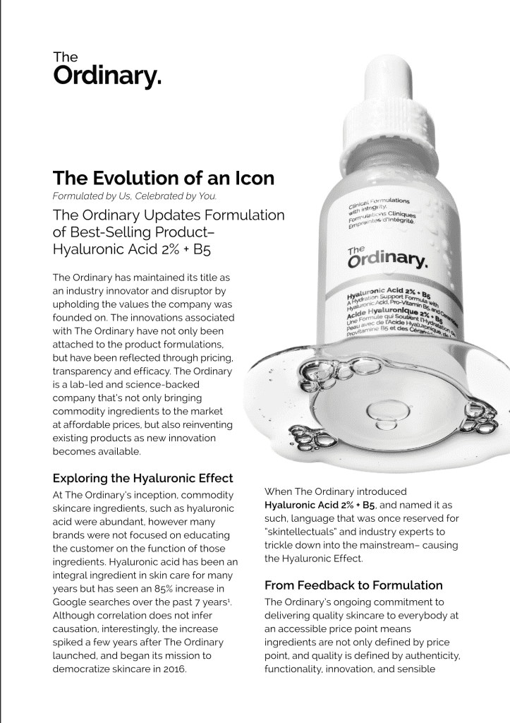 New Ordinary Hyaluronic & Ceramides