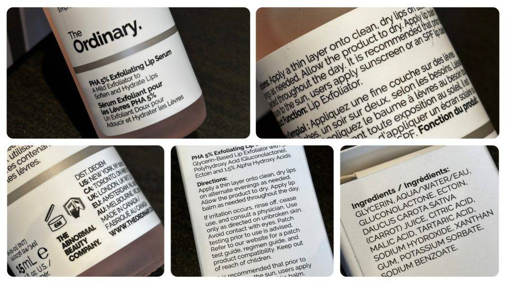 The Ordinary Lip Exfoliating Serum