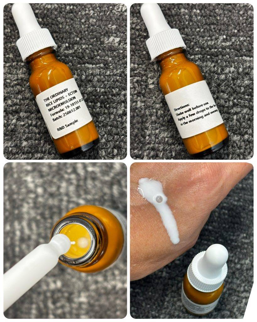 The Ordinary Rice Lipids & Ectoin