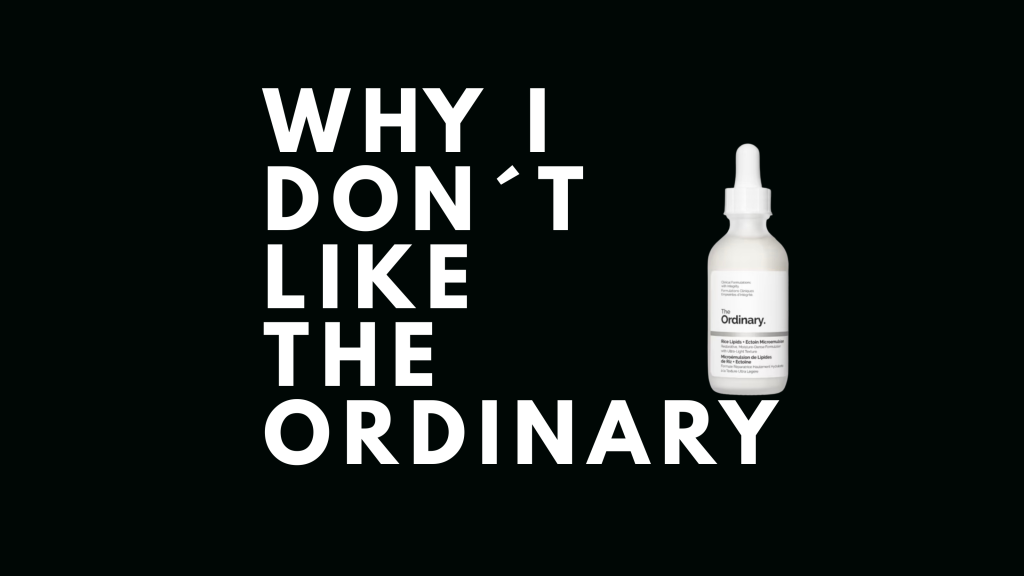 why i don´t like the ordinary